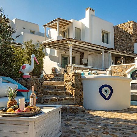 Villa Manolia Luxury Private House By Mykonian Kazarte Kalo Livadi Esterno foto