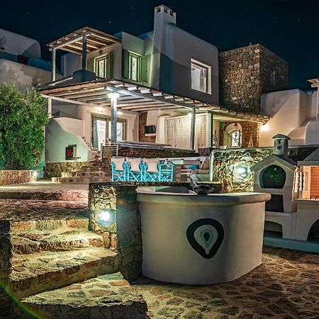 Villa Manolia Luxury Private House By Mykonian Kazarte Kalo Livadi Esterno foto