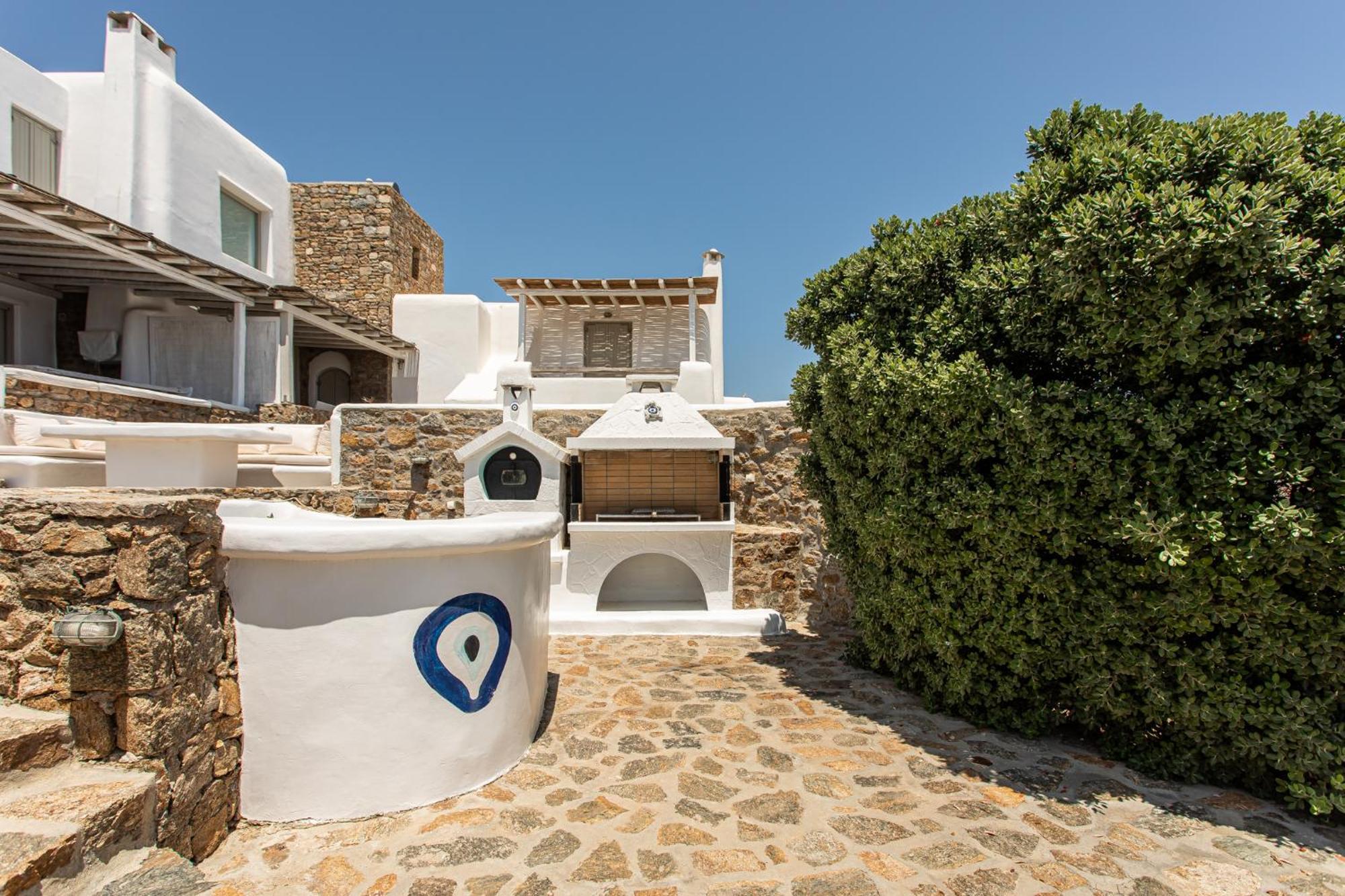 Villa Manolia Luxury Private House By Mykonian Kazarte Kalo Livadi Esterno foto