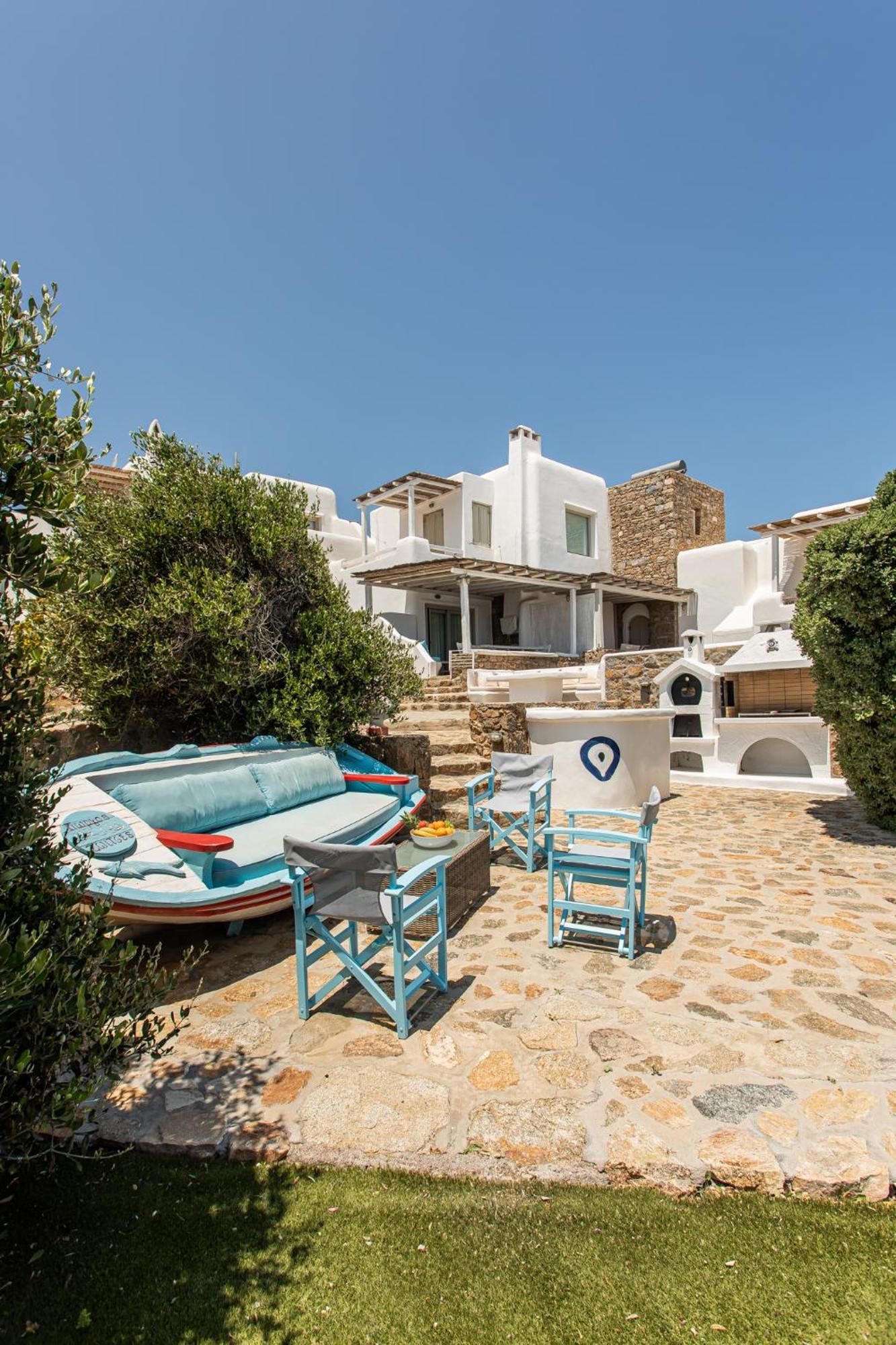 Villa Manolia Luxury Private House By Mykonian Kazarte Kalo Livadi Esterno foto