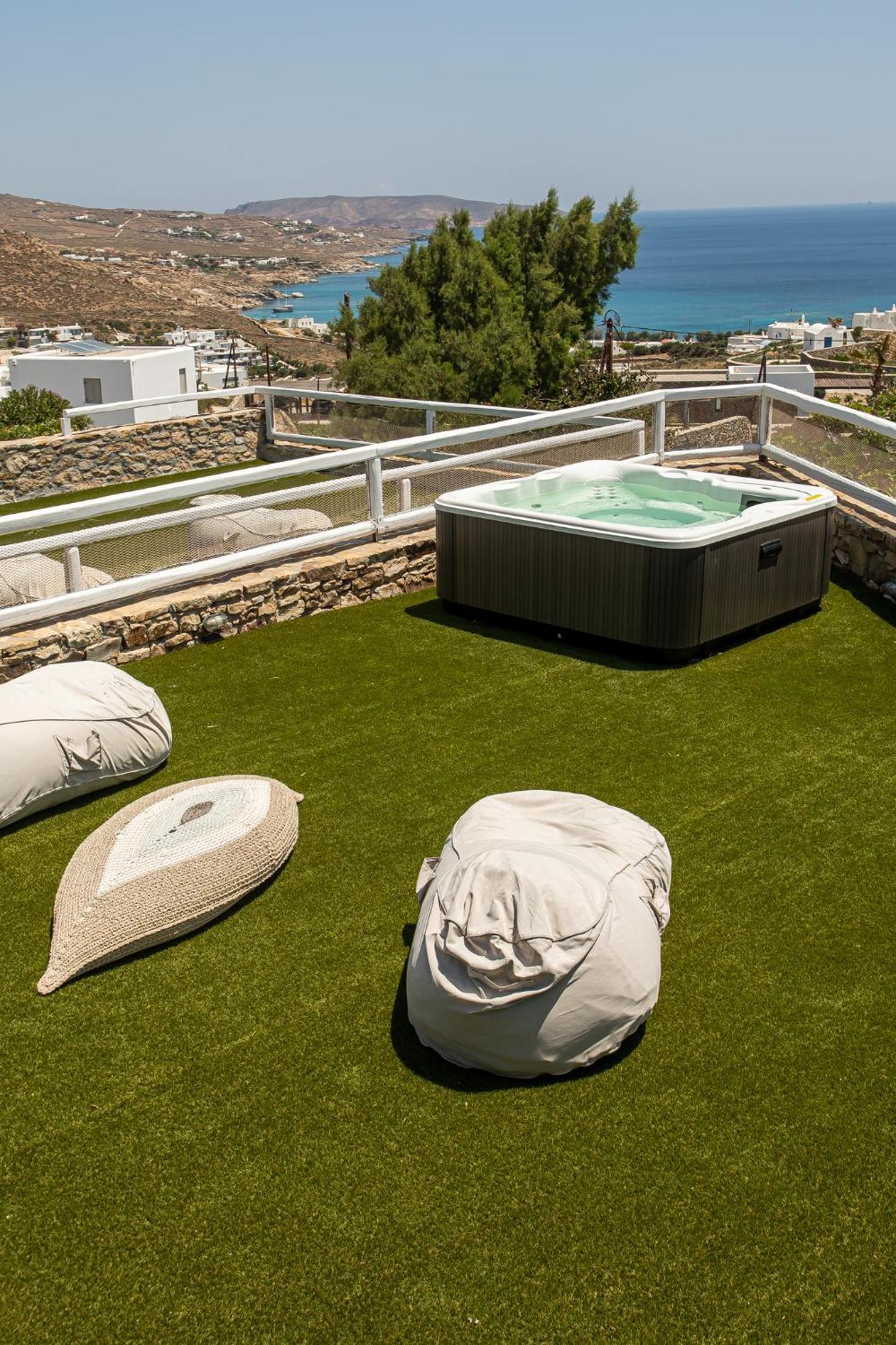 Villa Manolia Luxury Private House By Mykonian Kazarte Kalo Livadi Esterno foto