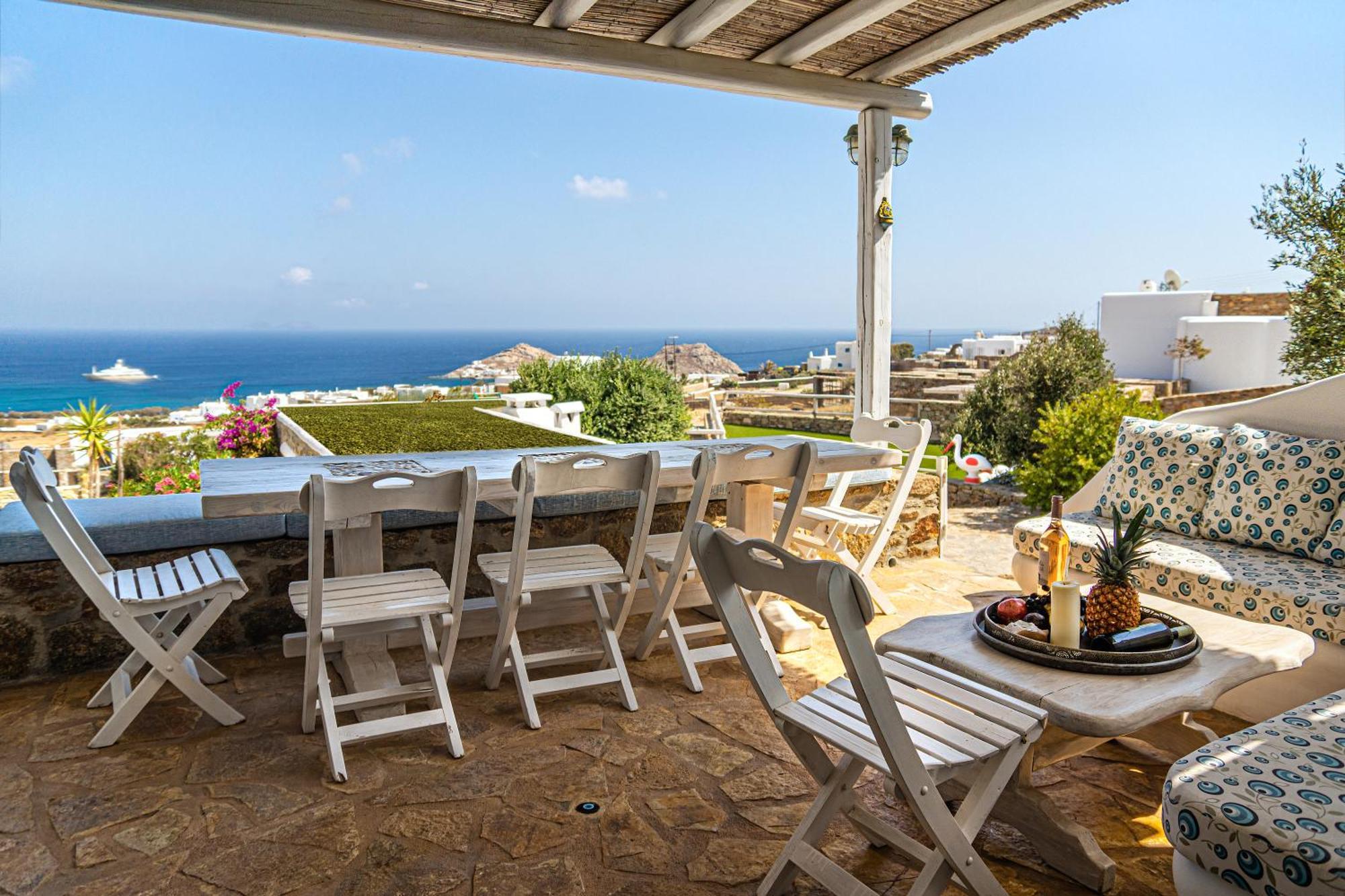 Villa Manolia Luxury Private House By Mykonian Kazarte Kalo Livadi Esterno foto