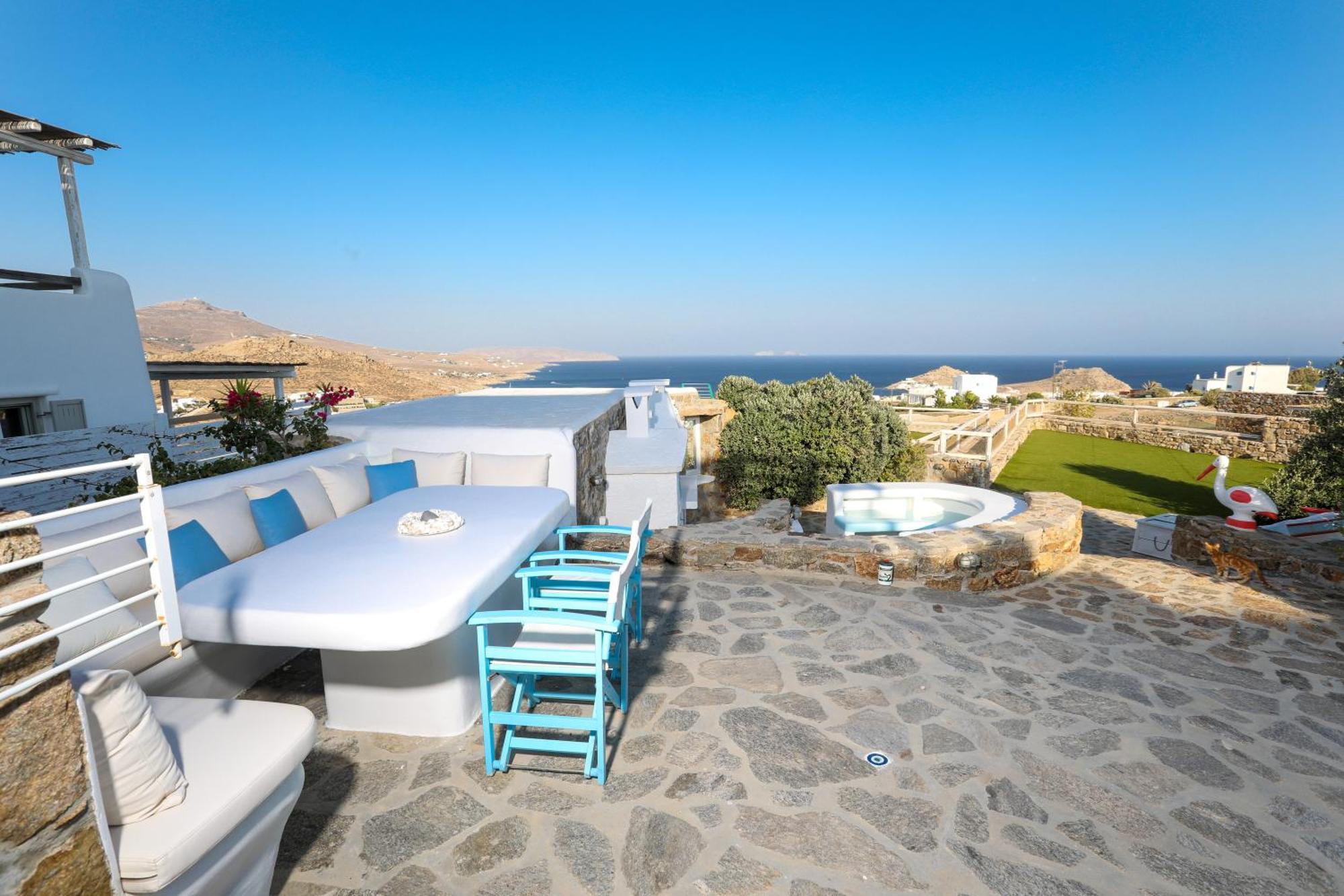 Villa Manolia Luxury Private House By Mykonian Kazarte Kalo Livadi Esterno foto