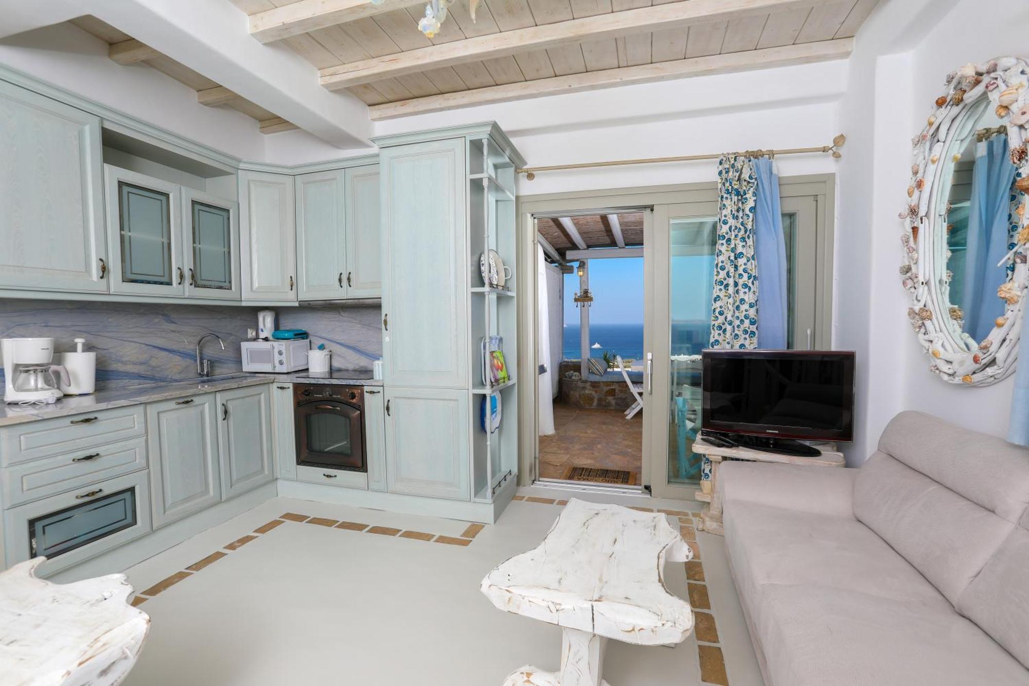 Villa Manolia Luxury Private House By Mykonian Kazarte Kalo Livadi Esterno foto